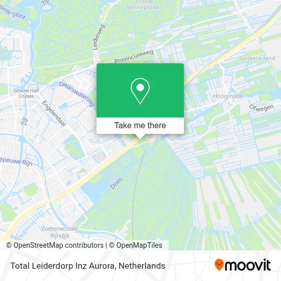 Total Leiderdorp Inz Aurora map