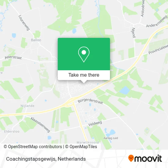 Coachingstapsgewijs Karte