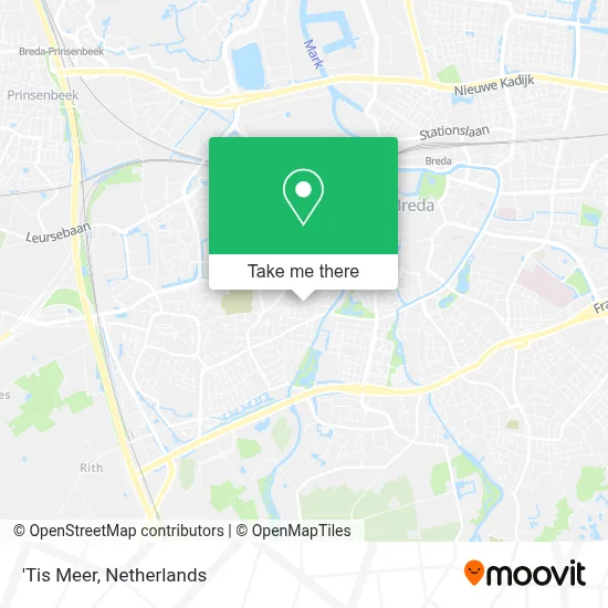 'Tis Meer map