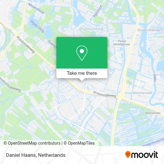 Daniel Haans Karte