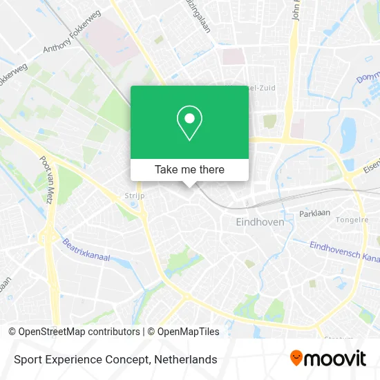 Sport Experience Concept map