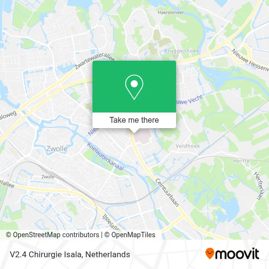 V2.4 Chirurgie Isala map