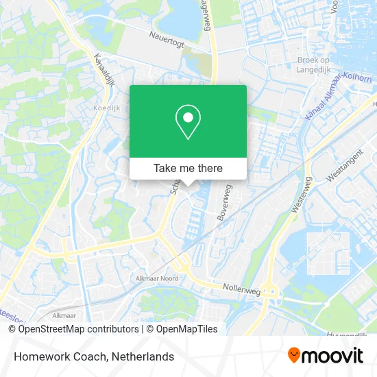 Homework Coach map