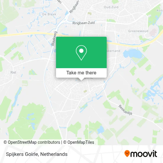 Spijkers  Goirle map