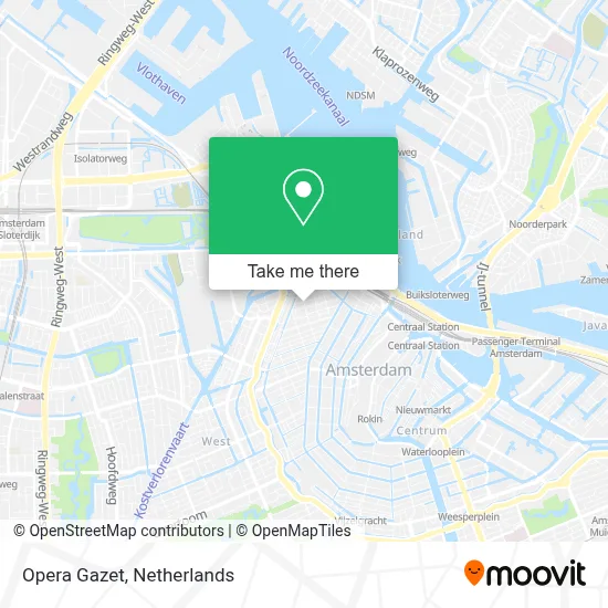Opera Gazet map