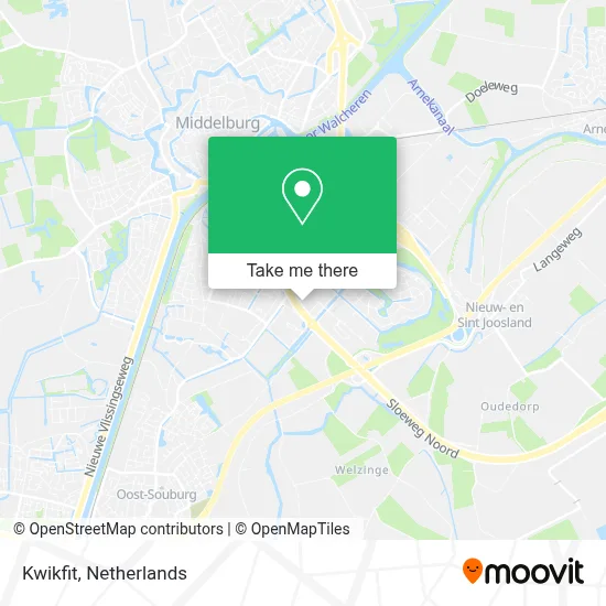 Kwikfit map