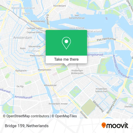Bridge 159 Karte