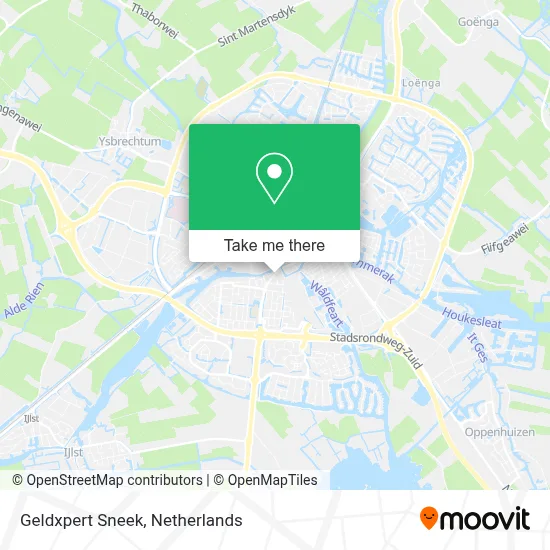 Geldxpert Sneek map