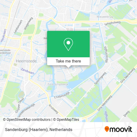 Sandenburg (Haarlem) map