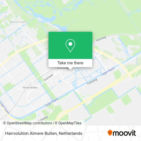 Hairvolution Almere Buiten map