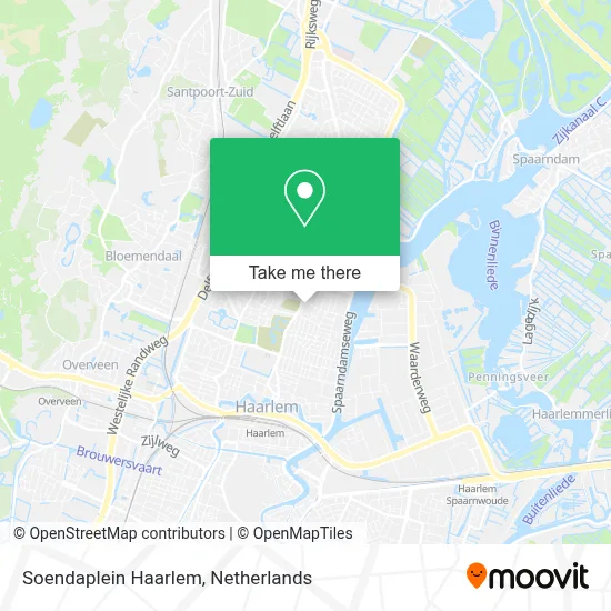 Soendaplein Haarlem map