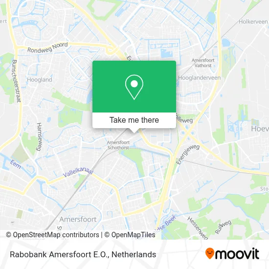 Rabobank Amersfoort E.O. Karte