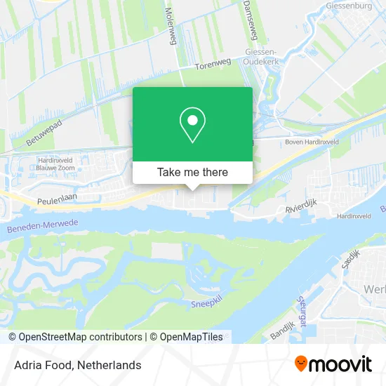 Adria Food map