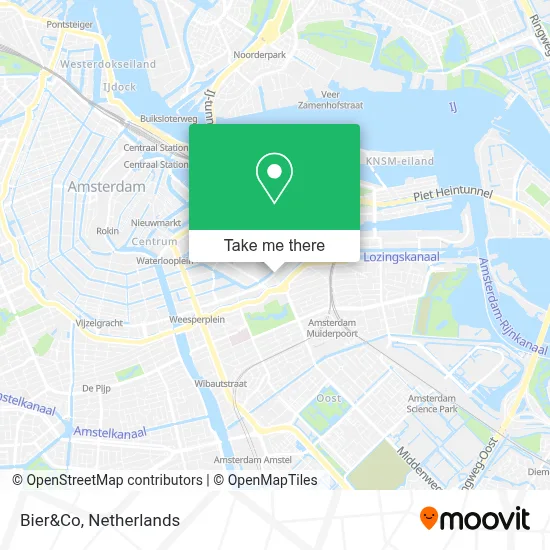 Bier&Co map