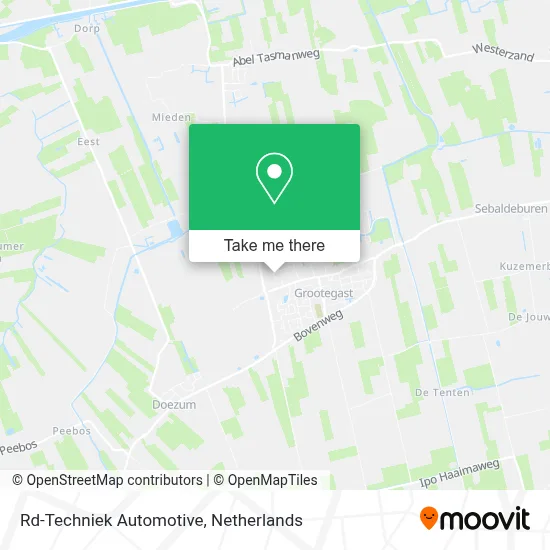 Rd-Techniek Automotive Karte