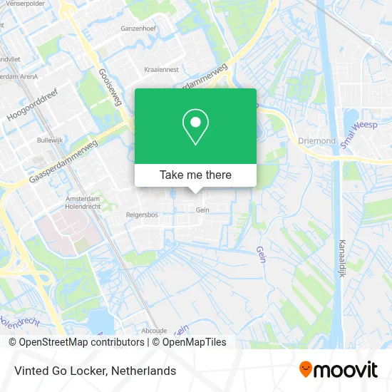 Vinted Go Locker Karte