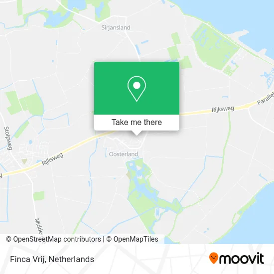 Finca Vrij map