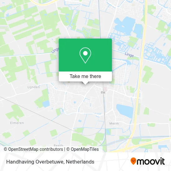 Handhaving Overbetuwe map