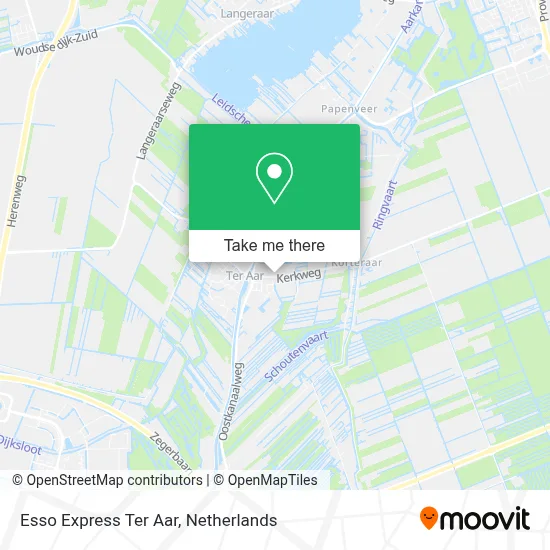 Esso Express Ter Aar map