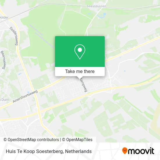 Huis Te Koop Soesterberg map