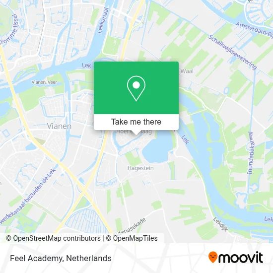 Feel Academy map