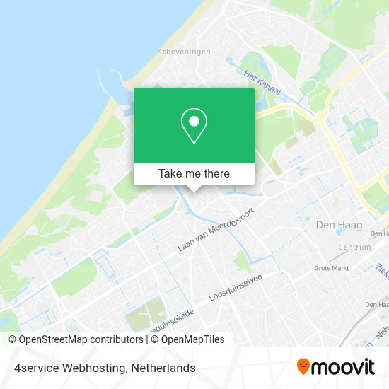 4service Webhosting map