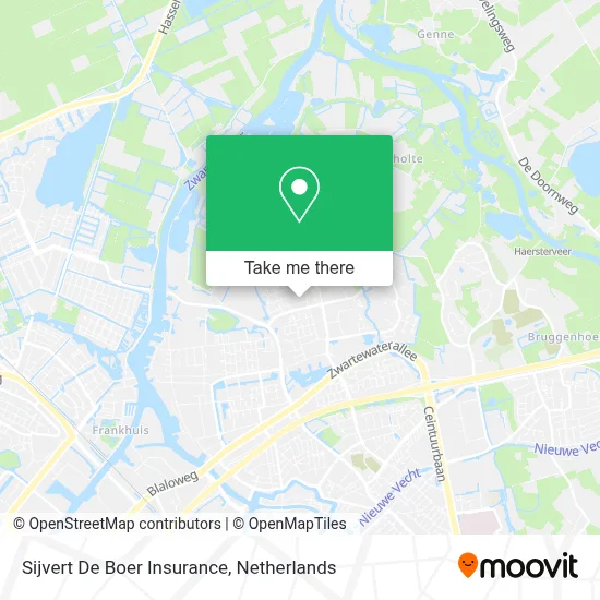 Sijvert De Boer Insurance map