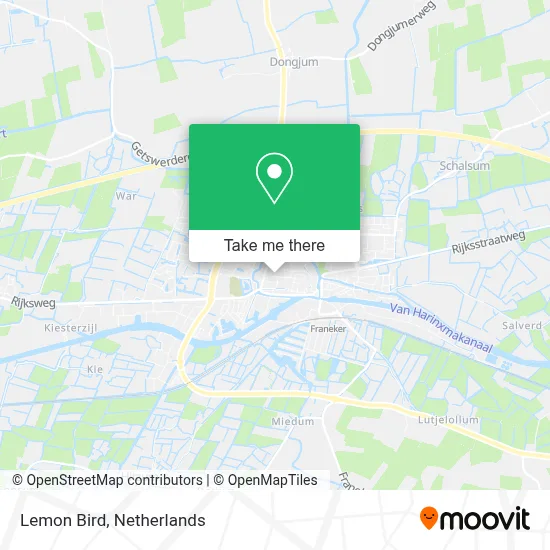 Lemon Bird map