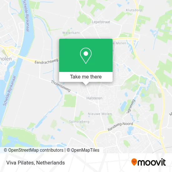 Viva Pilates map