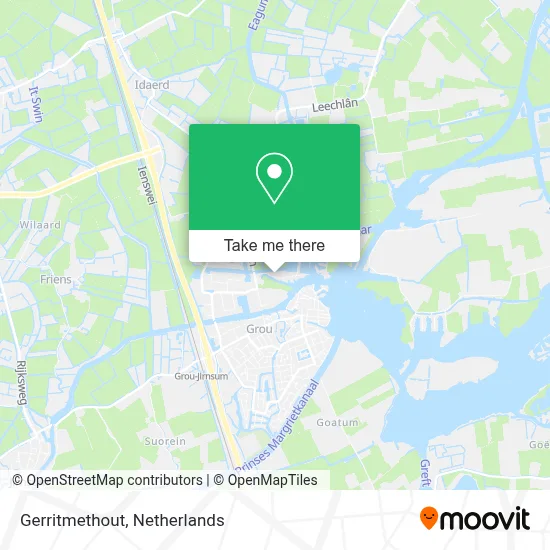 Gerritmethout map