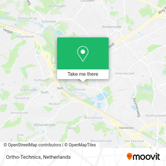 Ortho-Technics map