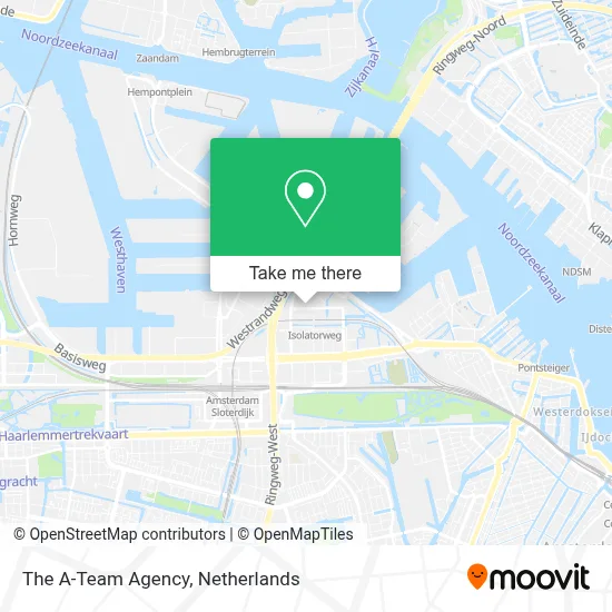 The A-Team Agency map