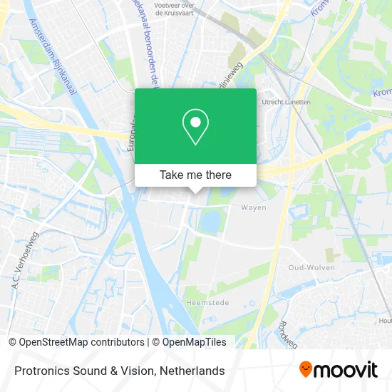 Protronics Sound & Vision map