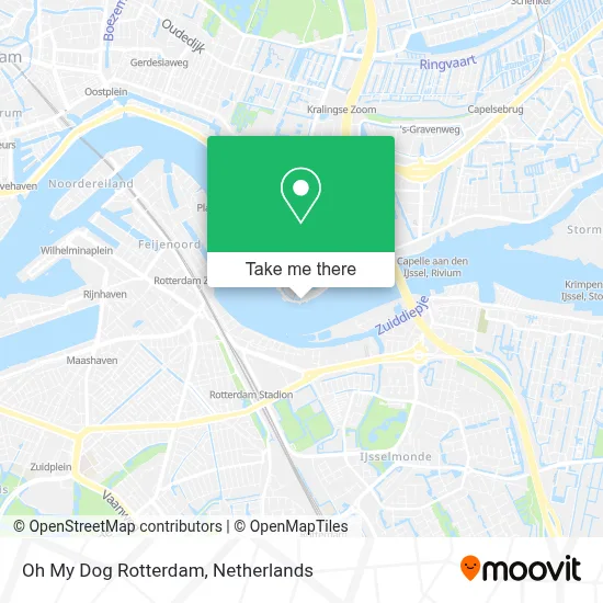 Oh My Dog Rotterdam map
