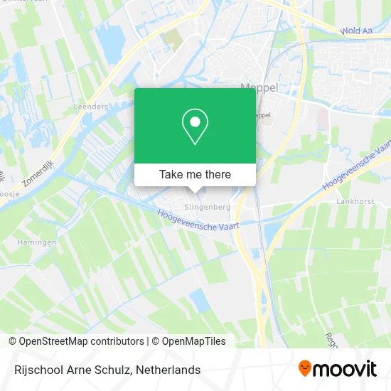 Rijschool Arne Schulz map