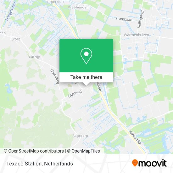 Texaco Station map