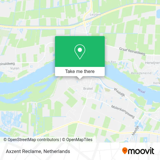 Axzent Reclame map