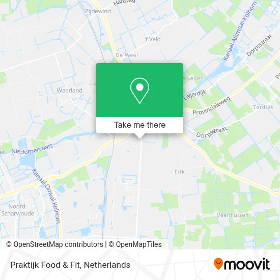 Praktijk Food & Fit map
