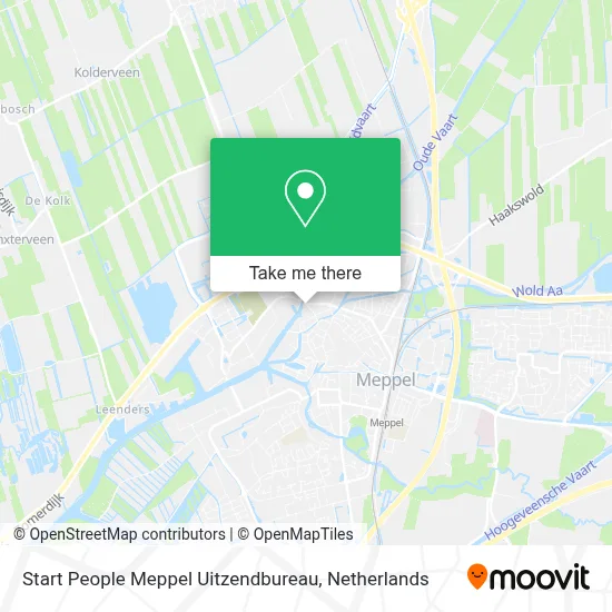 Start People Meppel Uitzendbureau map