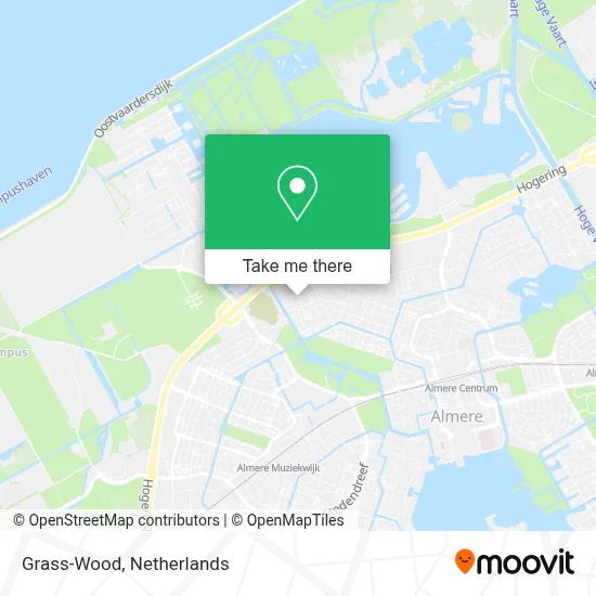 Grass-Wood map