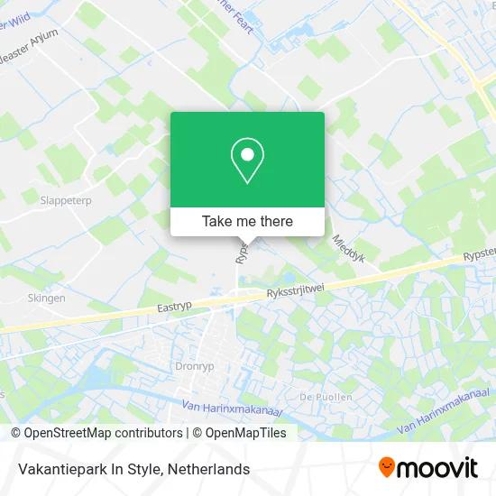 Vakantiepark In Style map