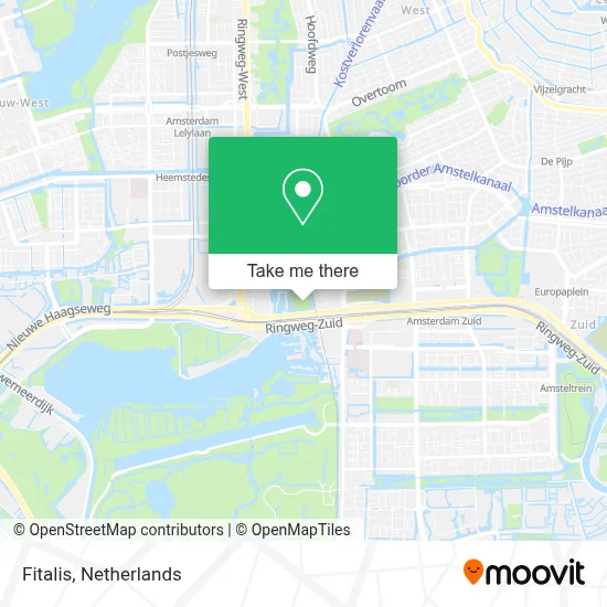 Fitalis map
