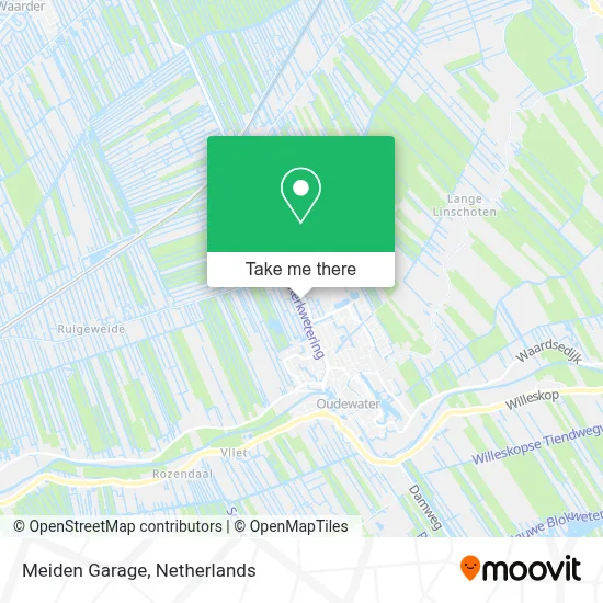 Meiden Garage map