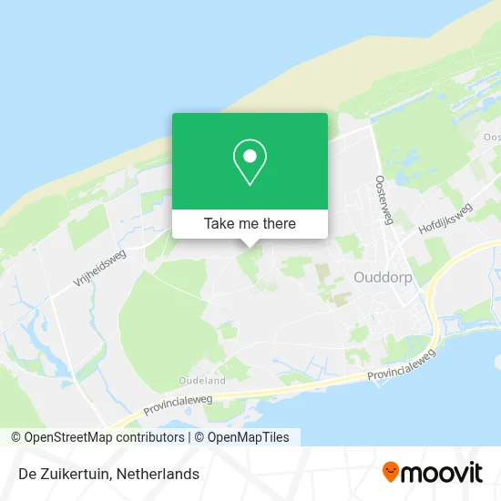 De Zuikertuin Karte