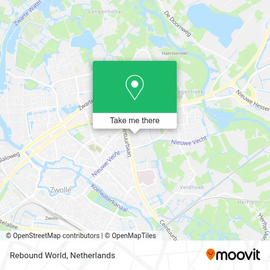 Rebound World map