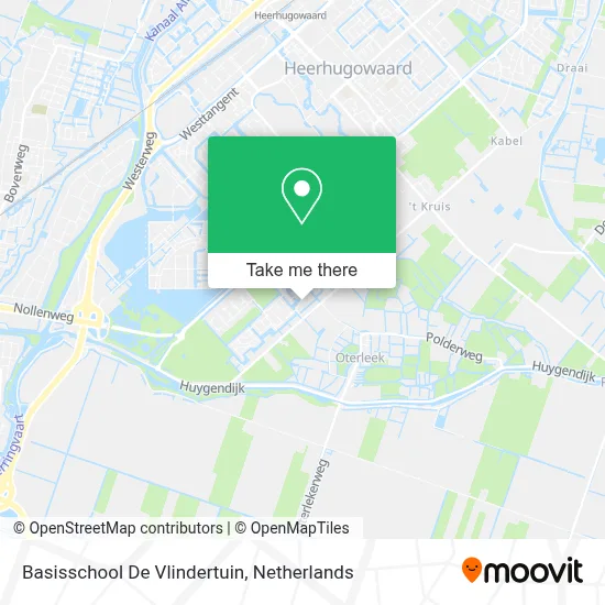 Basisschool De Vlindertuin map