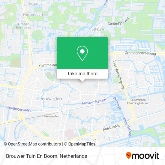 Brouwer Tuin En Boom map