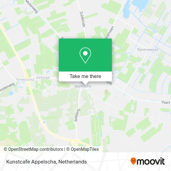 Kunstcafe Appelscha map