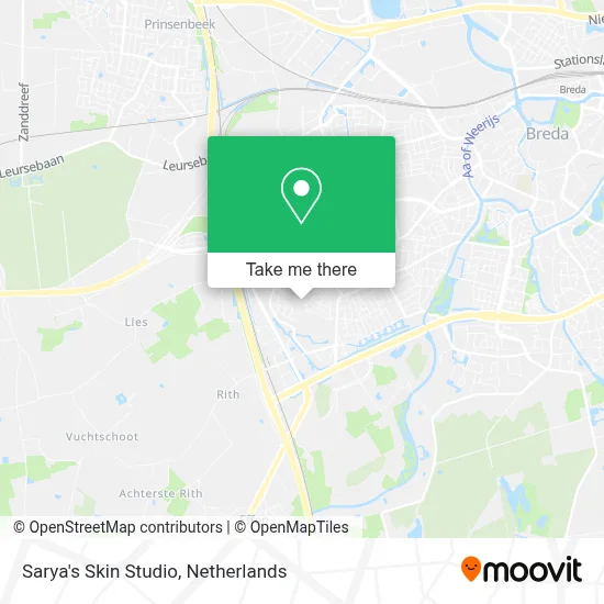 Sarya's Skin Studio map