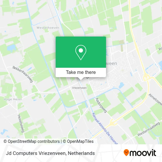 Jd Computers Vriezenveen map